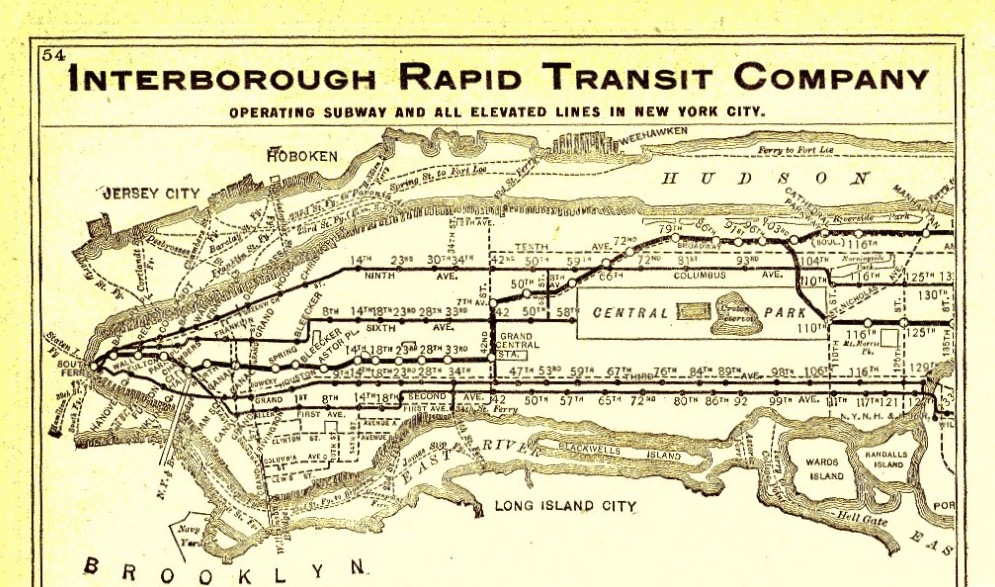 Nyc Subway Maps Have A Long History Of Including Regional Transit Stewart Mader