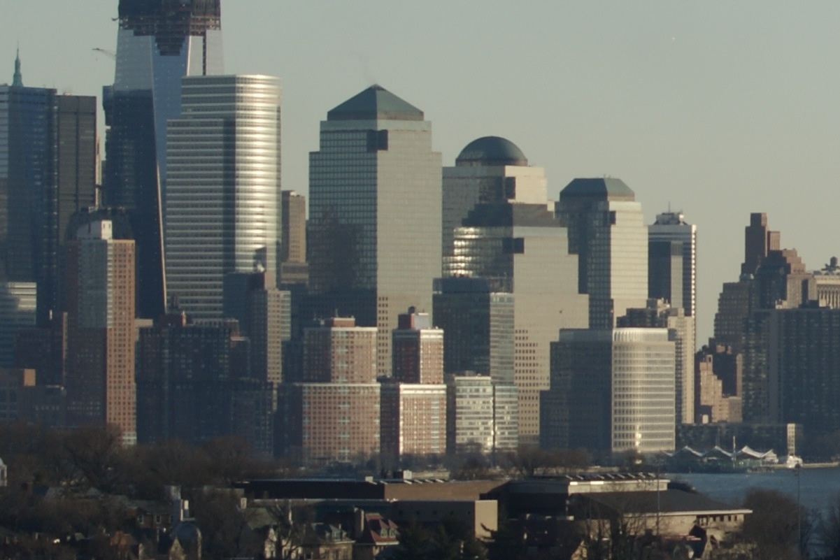 Downtown Manhattan from Cliff Street & Mountain Road, Union City, NJ