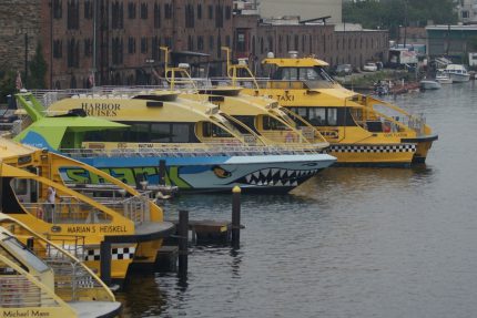 Water Taxis in Erie Basin, Red Hook