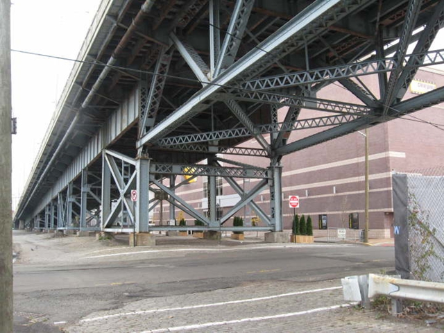 Adams Street Underneath 14th Street Viaduct, Hoboken