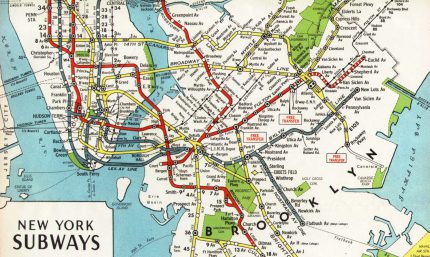 1944 board of transportation map