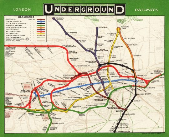 New England Transit Map - Stewart Mader