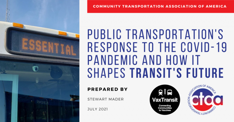How COVID-19 Response Shapes Transit’s Future